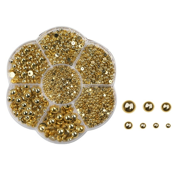 Modern and Fashion Half Beads DIY Crafts Nail Art Decorations Perfect for Parties and Special Occasions
