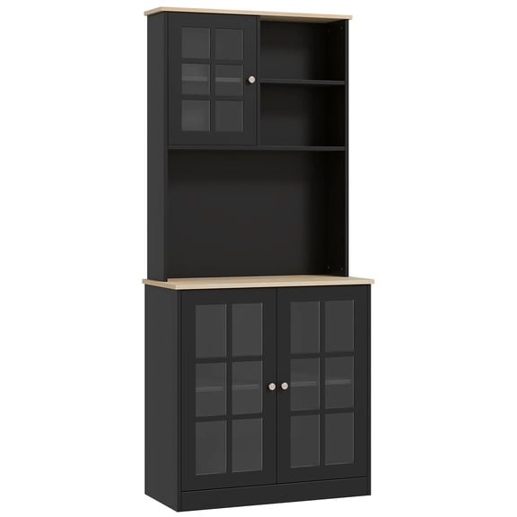 Modern and Functional - Add Timeless Elegance to Your Home with This Versatile Hutch Cabinet