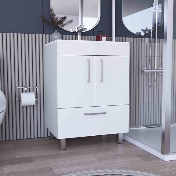 Modern and Spacious - Single Bathroom Vanity for a Stylish Bathroom Upgrade