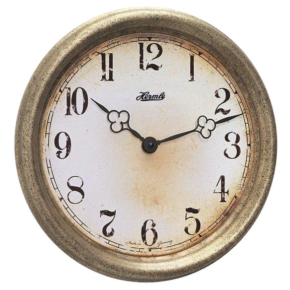 Modern clock with quartz movement from Hermle