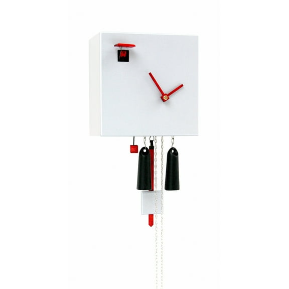 Modern cuckoo clock Cube, 8 day