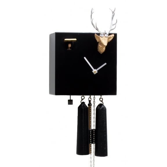 Modern cuckoo clock Cube, 8 day
