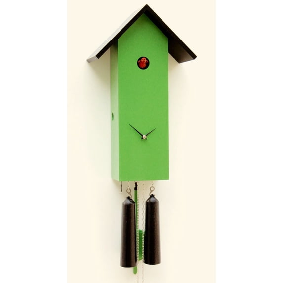 Modern cuckoo clock Simple line, 8 day running time