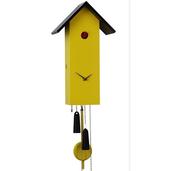 Modern cuckoo clock Simple line, 8 day running time