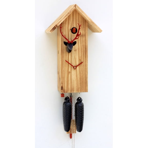 Modern cuckoo clock Simple line, 8 day running time