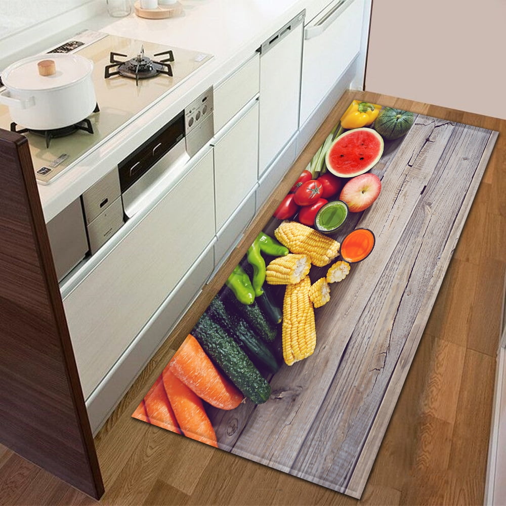 Modern kitchen door mat decoration bathroom bedroom non-slip carpet ...