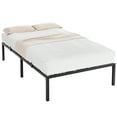 thumbnail image 1 of Modern metal bed frame, easy to assemble, anti-mattress slide, 1 of 6