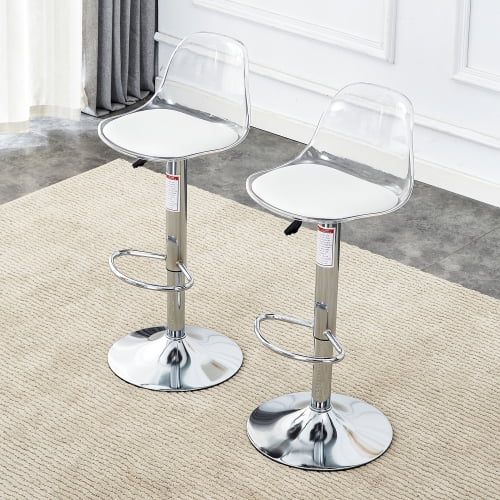 Modern minimalist bar chairs and bar stools. Can rotate 360 ° and