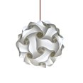 thumbnail image 1 of Modern minimalist decorative stairs dining room living room chandelier lighting diy ball lamp plastic lampshadewhite-white, 1 of 1
