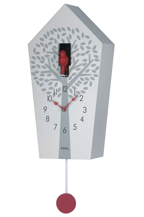 Modern quartz Cuckoo Clock with cuckoo call