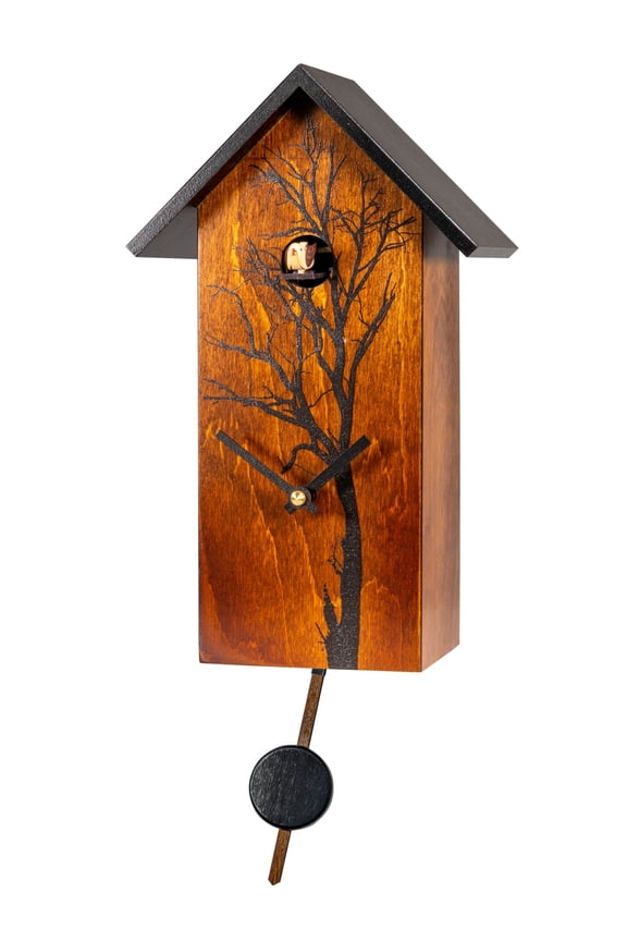 Modern quartz Cuckoo Clock with cuckoo call
