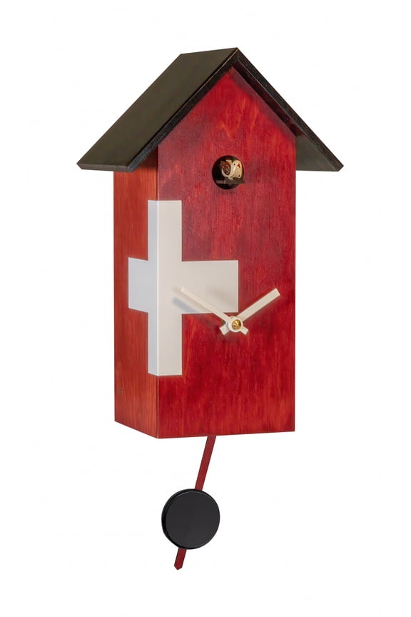 Modern quartz Cuckoo Clock with cuckoo call