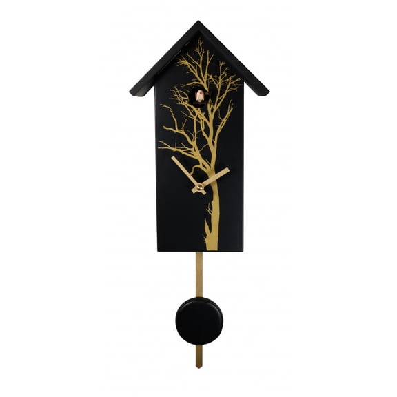 Modern quartz Cuckoo Clock with cuckoo call