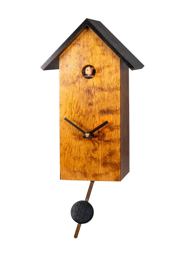 Modern quartz Cuckoo Clock with cuckoo call