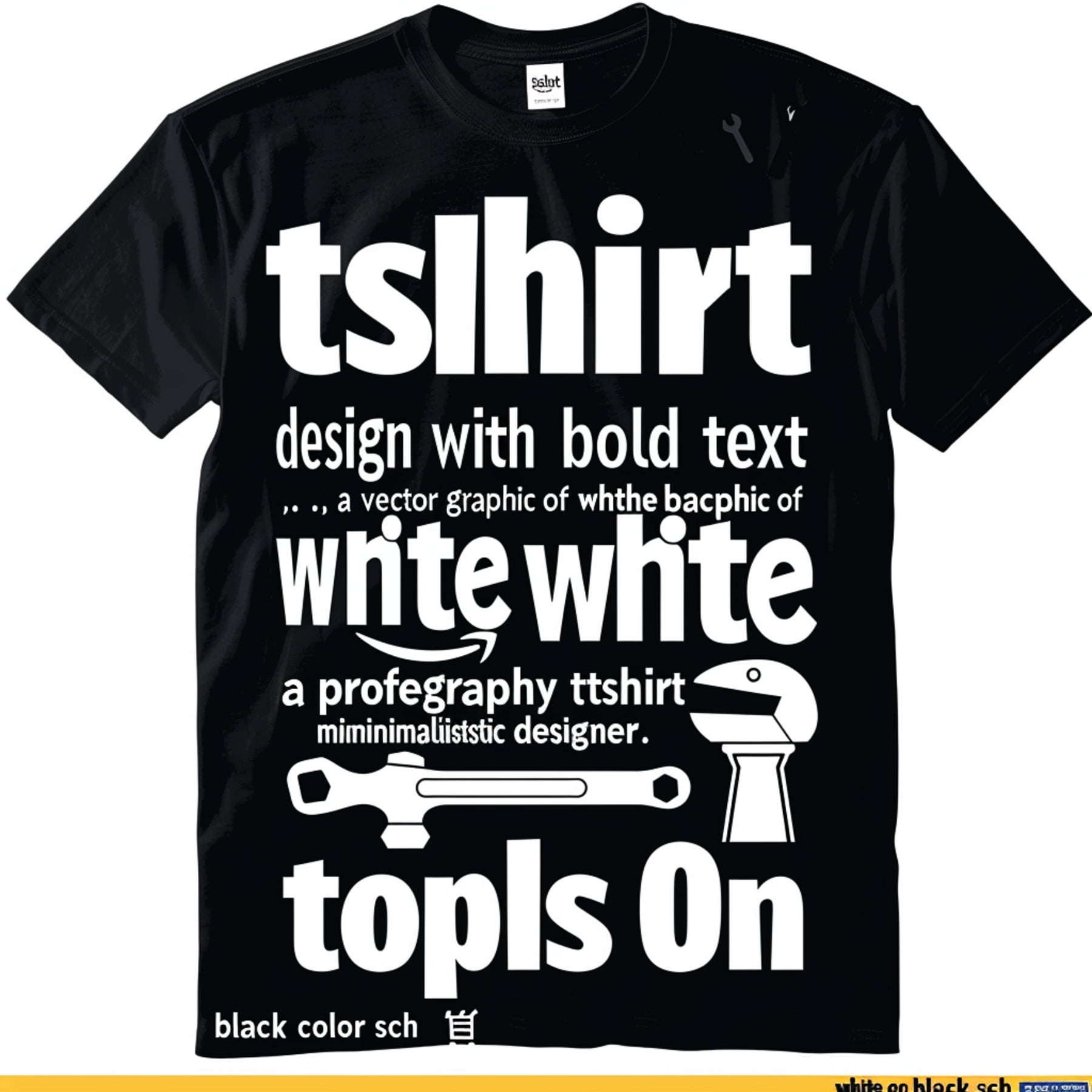 Modern and trendy black Tshirt design featuring bold text 'dstanv 'mr ...