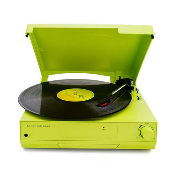 Modern vinyl record player Gramophone 33/45/78 RPM turntable to play bluetooth 2.0 phonograph ,Easy to Use