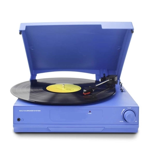 Modern vinyl record player Gramophone 33/45/78 RPM turntable to play bluetooth 2.0 phonograph ,Media Combo