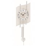 Modern wall clock with mechanical movement from AMS