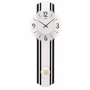 Modern wall clock with quartz movement from AMS AM W7231