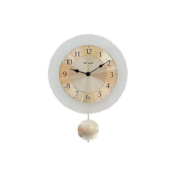 Modern wall clock with quartz movement from Zeitpunkt (Zeit.punkt)