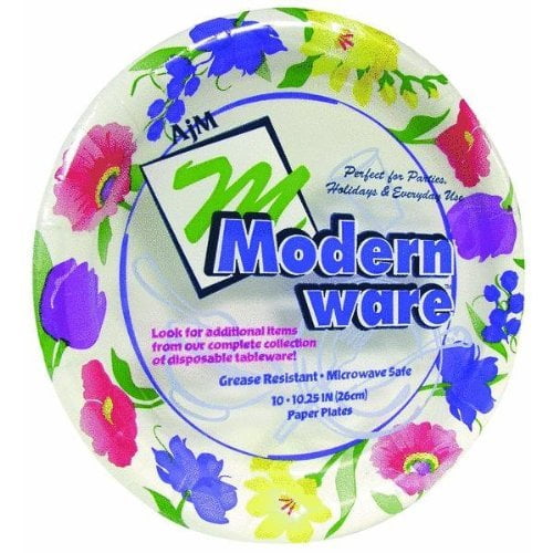 Modern ware 10-1/4 Paper Plate - Smart Savers