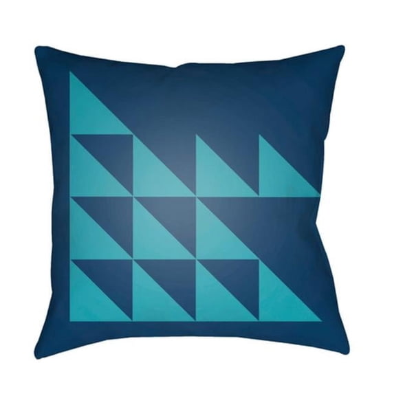 Surya MD029-1818 Moderne 18 x 18 x 4 in. Throw Pillow, Navy - Medium