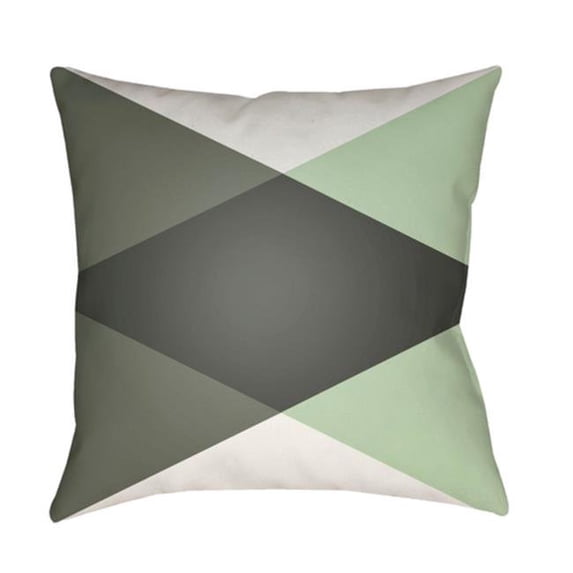Surya MD007-2020 Moderne 20 x 20 x 4 in. Throw Pillow, White - Medium