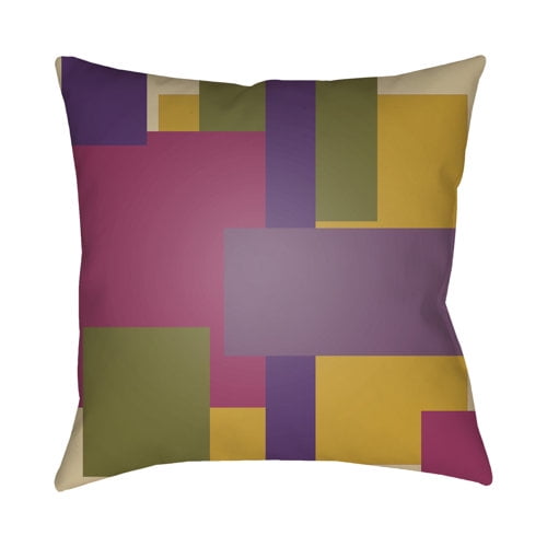 Surya MD074-2020 Moderne 20 x 20 x 4 in. Throw Pillow, Green - Medium