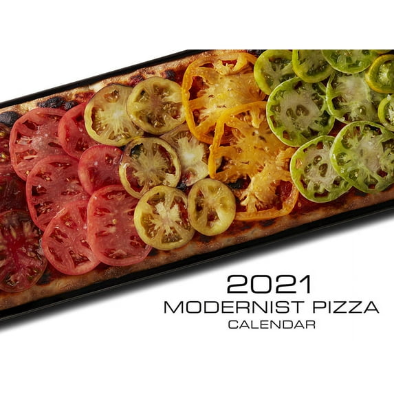 Modernist Pizza 2021 Wall Calendar, (Paperback)