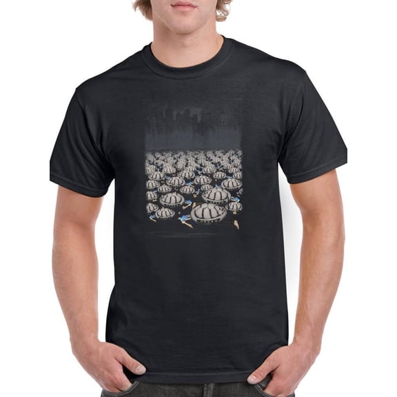 Modernity Shells T-Shirt Men -Ali Rastroo Designs, Male XX-Large