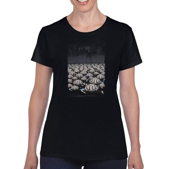 Modernity Shells T-Shirt Women -Ali Rastroo Designs, Female 5X-Large