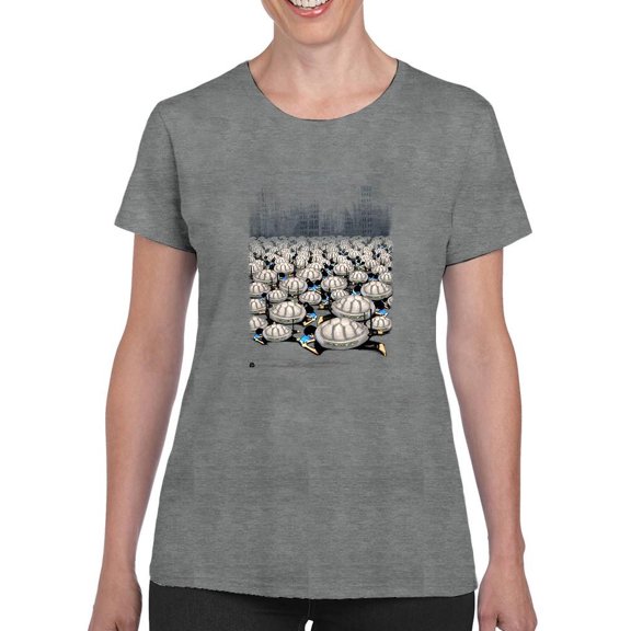 Modernity Shells T-Shirt Women -Ali Rastroo Designs, Female Medium
