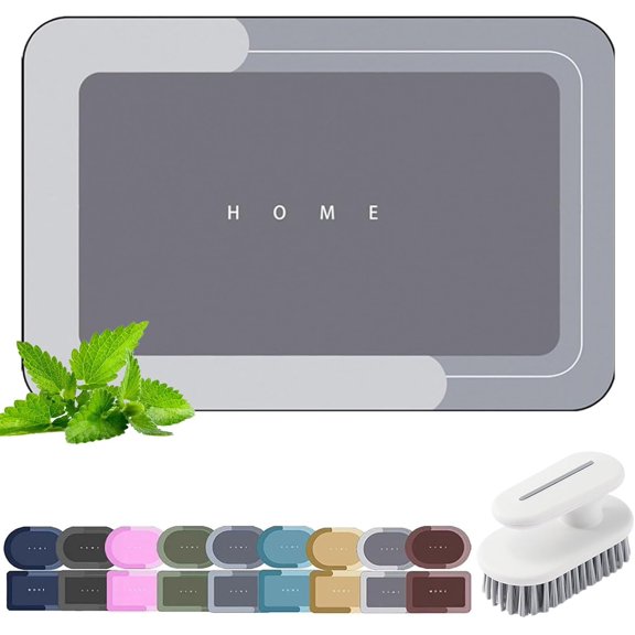 Modernized Bath Mat, Modernized Magic Mat Bathroom, The Magic Mat - Quick Dry Bath Mat, Super Absorbent Non Slip Bathroom Rug, for Bathroom Floor Bathmat, for Shower Room
