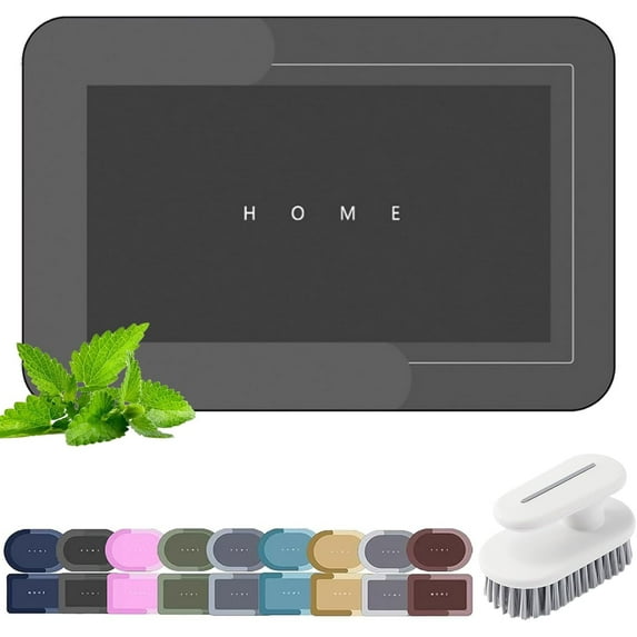 Modernized Bath Mat, Modernized Magic Mat Bathroom, The Magic Mat - Quick Dry Bath Mat, Super Absorbent Non Slip Bathroom Rug, for Bathroom Floor Bathmat, for Shower Room