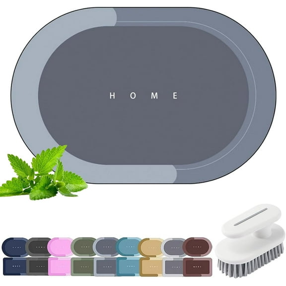 Modernized Bath Mat, Modernized Magic Mat Bathroom, The Magic Mat - Quick Dry Bath Mat, Super Absorbent Non Slip Bathroom Rug, for Bathroom Floor Bathmat, for Shower Room