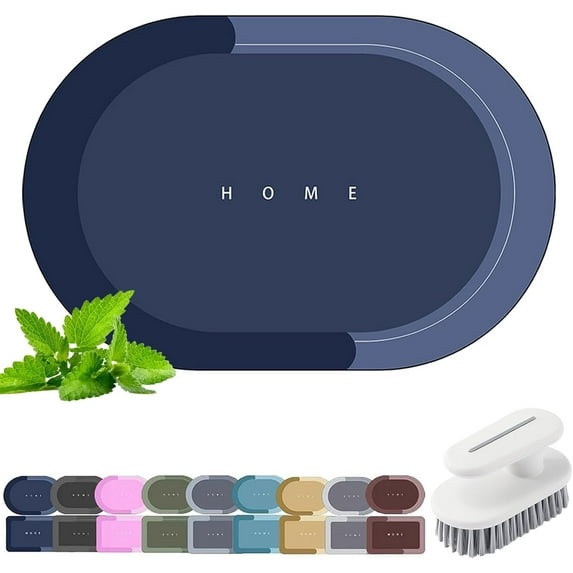 Modernized Bath Mat, Modernized Magic Mat Bathroom, The Magic Mat - Quick Dry Bath Mat, Super Absorbent Non Slip Bathroom Rug, for Bathroom Floor Bathmat, for Shower Room