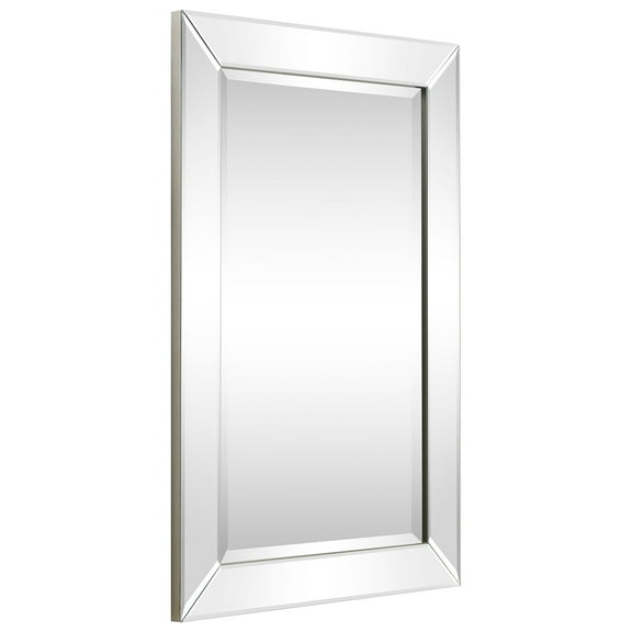 Moderno Beveled Rectangular Wall Mirrors, 24 in. x 36 in.