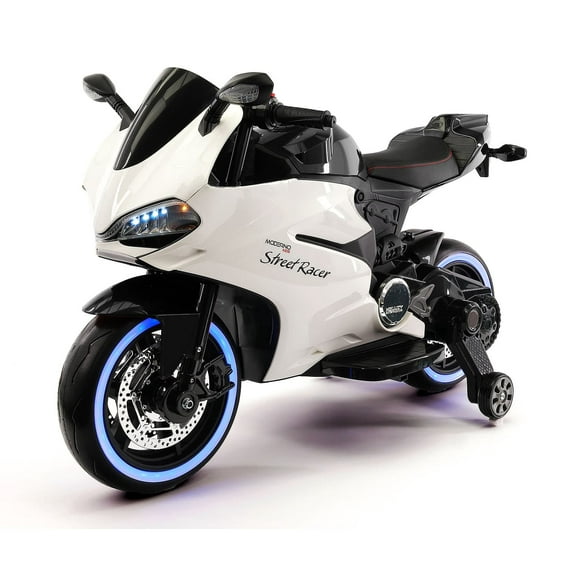 Moderno Kids Electric 12V Street Racer Kids Ride-On Toy Motorcycle