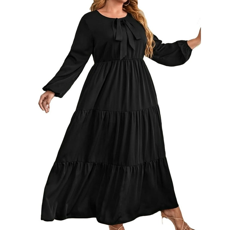 Long sleeve maxi dress size 20 hotsell