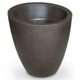 thumbnail image 1 of Mayne Modesto 30" x 30" x 34" Round Espresso Plastic Planter, 1 of 5