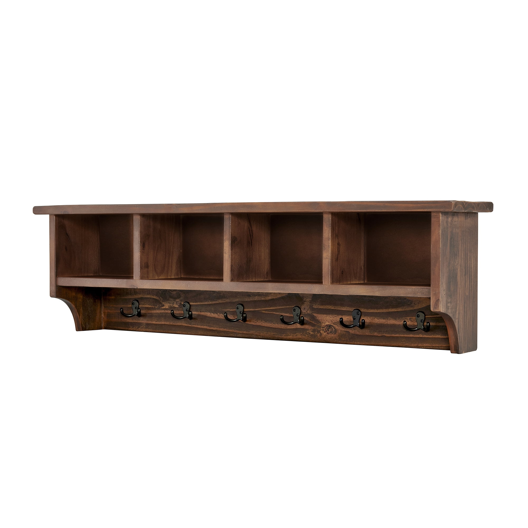 Modesto 48 Metal and Reclaimed Wood Wall Coat Hook with Bench