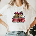 thumbnail image 1 of Modesto Nuts Baseball Team Minor League Sport Fan Graphic Design Unisex T-Shirt V71047, up to size 5XL, 1 of 2
