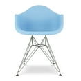 thumbnail image 1 of Modholic Eiffel Armchair With Steel Legs, Blue, 1 of 6