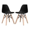 thumbnail image 1 of Modholic Eiffel Kids Chair, Black (Set Of 2), 1 of 3