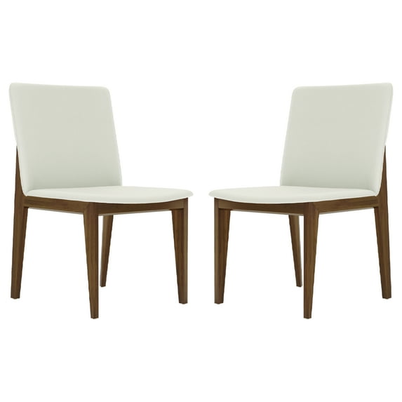 Modholic Loom Dining Chair, Walnut (Set Of 2)