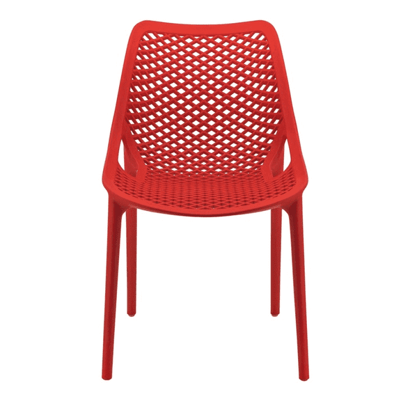 Modholic Nami Dining Chair, Red