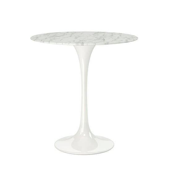 Modholic Tulip Marble Side Table - 20" Round
