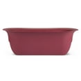 thumbnail image 1 of Modica Rail Planter 24" - Union Red, 1 of 5