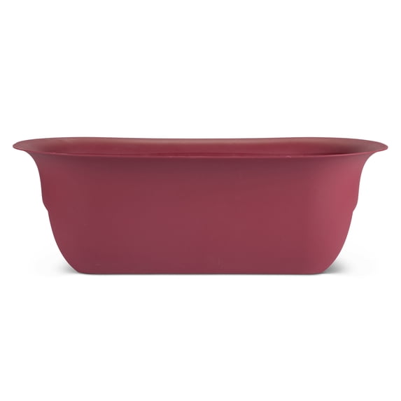 Modica Rail Planter 24" - Union Red