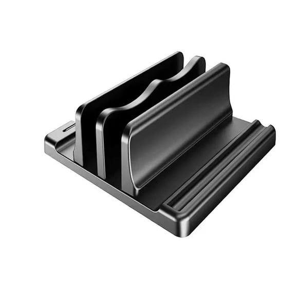 Modifiable Vertical Stand For Laptops With Elastomer Mattresses To Prevent Scratches Includes Pen Slot For Easy Access